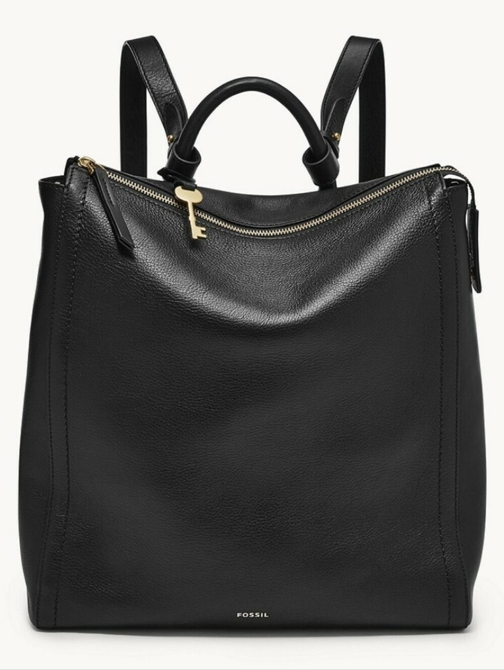 Fossil Parker Leather Convertible Backpack